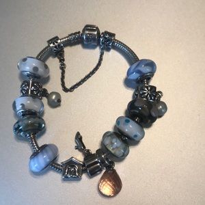Authentic Pandora 925 silver bracelet